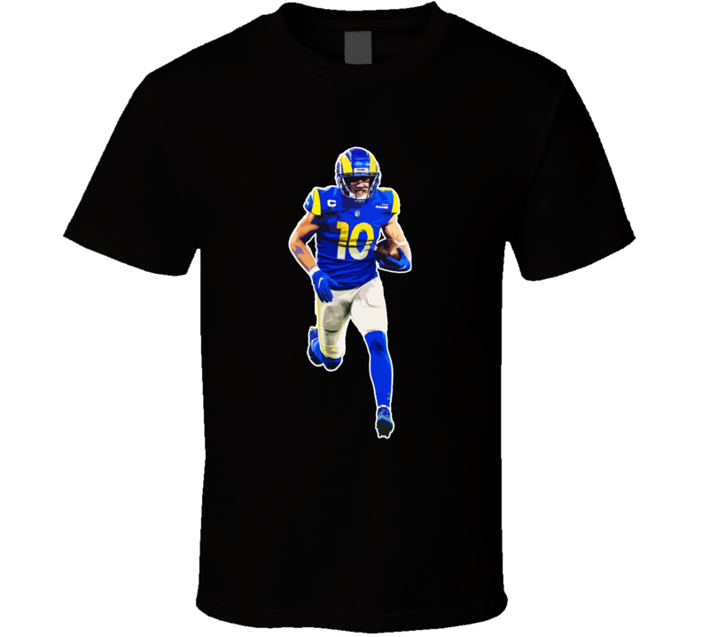 Tshirtgang Cooper Kupp Los Angeles Football Fan T Shirt Classic / Black / 4 X-Large