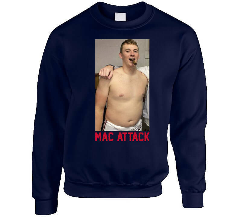 Mac Jones Attack Shirt, hoodie, sweater, long sleeve and tank top