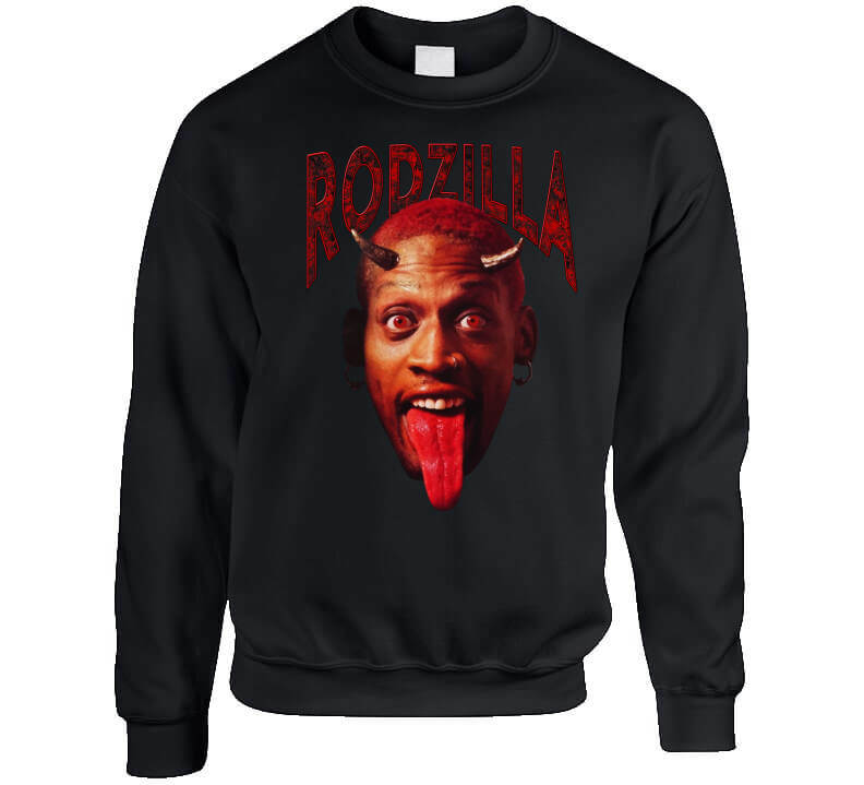 Vintage Dennis Rodman Rodzilla Big Head Shirt