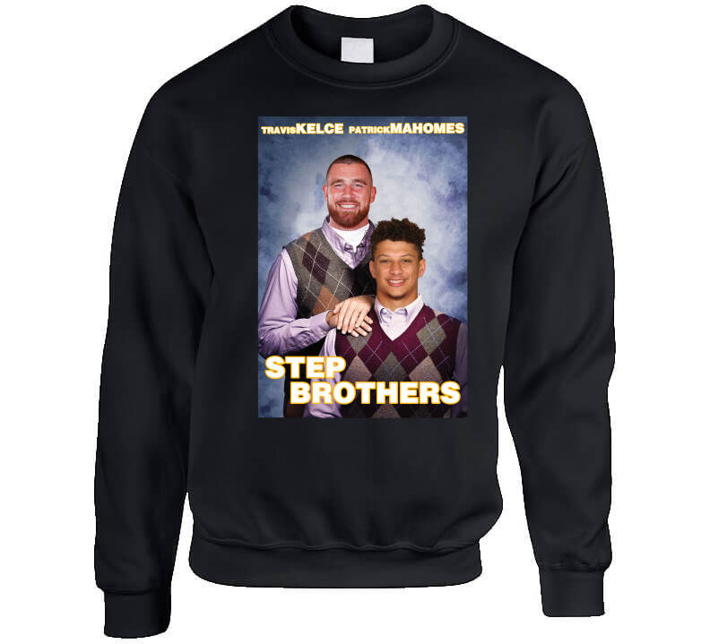Official Travis kelce and patrick mahomes brother shirt - Telotee Fashion -  Online T-shirt, Sweatter and Hoodie Store in USA in 2023