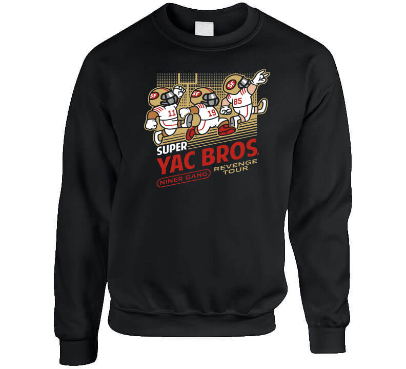 YAC Bros George Kittle, Deebo Samuel, and Brandon Aiyuk shirt