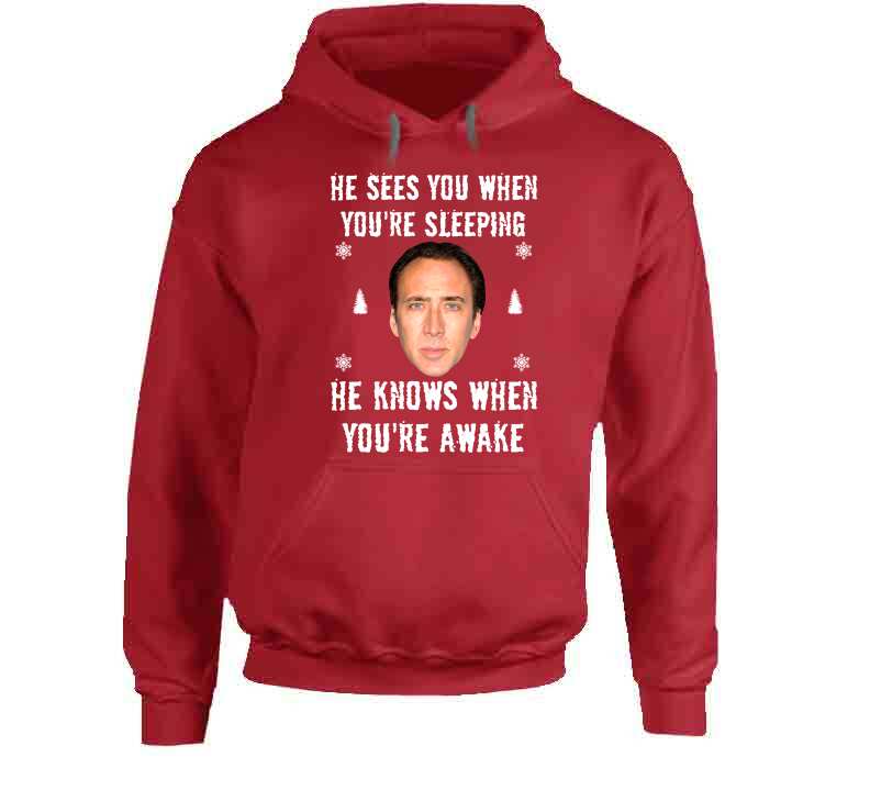 Nicolas cage christmas outlet sweater