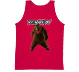 Kuma Tekken Retro Arcade Fighting Video Game Character Fan T Shirt