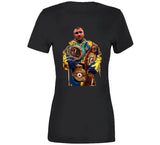 Vasyl Lomachenko Holding Belts Boxing Fan T Shirt