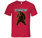 Kuma Tekken Retro Arcade Fighting Video Game Character Fan T Shirt