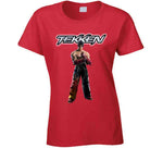 Jin Kazama Tekken Retro Arcade Fighting Video Game Character Fan T Shirt