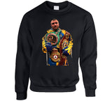 Vasyl Lomachenko Holding Belts Boxing Fan T Shirt