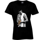 Nikola Jokic Holding Trophy Denver Basketball Fan T Shirt