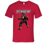 Akuma Tekken Retro Arcade Fighting Video Game Character Fan T Shirt