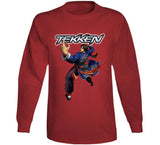 Lei Wulong Tekken Retro Arcade Fighting Video Game Character Fan T Shirt