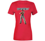 Kazuya Mishima Tekken Retro Arcade Fighting Video Game Character Fan T Shirt