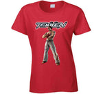 Kazuya Mishima Tekken Retro Arcade Fighting Video Game Character Fan T Shirt