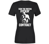 Beetlejuice Sign The Contract Funny Meme T Shirt