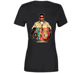 Devin Haney Holding Belts Boxing Fan T Shirt