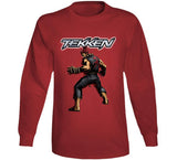 Akuma Tekken Retro Arcade Fighting Video Game Character Fan T Shirt