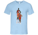 Manute Bole Muggsy Bogues Retro Basketball Fan T Shirt