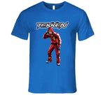 Slim Bob Tekken Retro Arcade Fighting Video Game Character Fan T Shirt