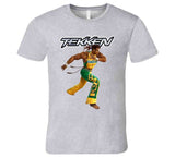 Eddy Gordo Tekken Retro Arcade Fighting Video Game Character Fan T Shirt