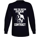 Beetlejuice Sign The Contract Funny Meme T Shirt