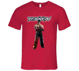 Jin Kazama Tekken Retro Arcade Fighting Video Game Character Fan T Shirt