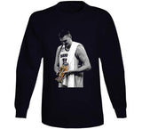 Nikola Jokic Holding Trophy Denver Basketball Fan T Shirt