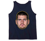 Nikola Jokic Big Head Denver Basketball Fan T Shirt