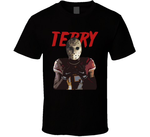 Scary Terry Mclaurin Jason Mask Washington Football Fan Cool T Shirt