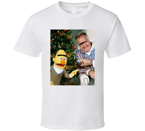 Paulie Walnuts Bert Muppets Sopranos Christmas T Shirt