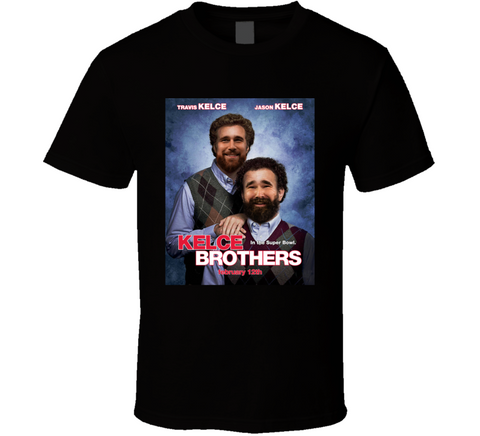 Kelce Brothers Travis Jason Football Fan T Shirt