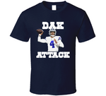 Dak Attack Cool Dallas Football Fan T Shirt