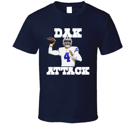 Dak Attack Cool Dallas Football Fan T Shirt