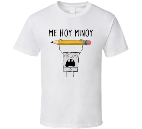 Doodlebob Mi Hoy Minoy Spongebob T Shirt