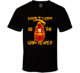 When It's Grim Be The Grim Reaper Cool Patrick Mahomes Kansas City Football Fan T Shirt