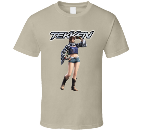 Michelle Chang Tekken Retro Arcade Fighting Video Game Character Fan T Shirt