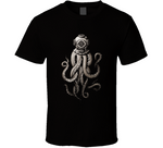 Squid With Diving Helmet Honor Society Inspired T Shirt