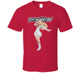 Lili De Rochefort Tekken Retro Arcade Fighting Video Game Character Fan T Shirt