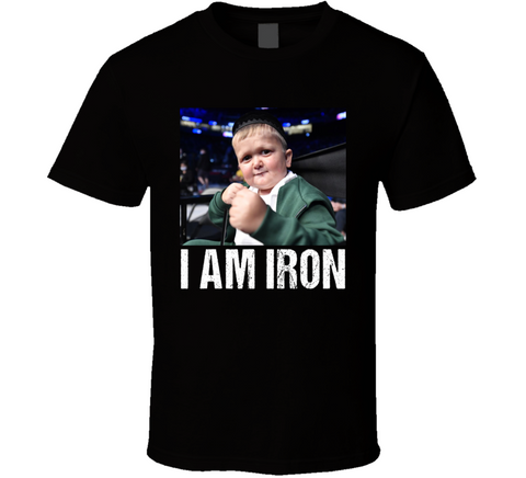 Hasbulla Magomedov I Am Iron Funny Meme T Shirt