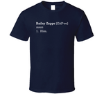 Bailey Zappe Him Definition New England Football Fan T Shirt