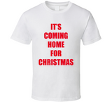 It's Coming Home For Christmas England Futbol World Cup 2022 T Shirt