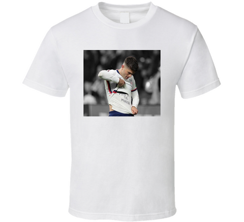 Christian Pulisic Man In The Mirror Usa World Cup Soccer Fan T Shirt