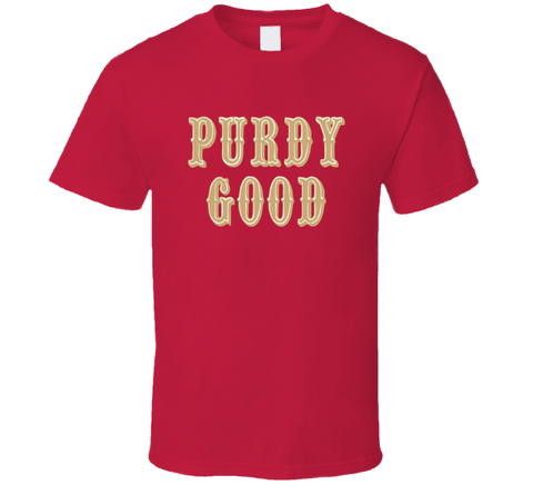 Brock Purdy Good San Francisco Football Fan T Shirt