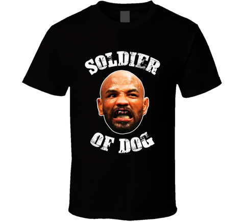 Soldier Of Dog Yoel Romero Barking Mma Fan T Shirt