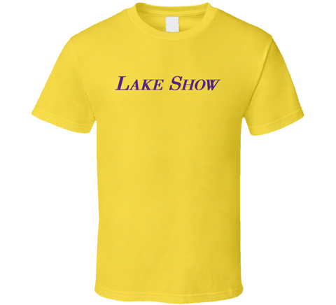 Lake Show Los Angeles Basketball Fan Cool T Shirt