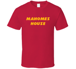 Patrick Mahomes House Kansas City Football Fan T Shirt