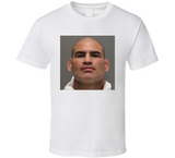 Cain Velasquez Mugshot Mma Fighter Fan T Shirt