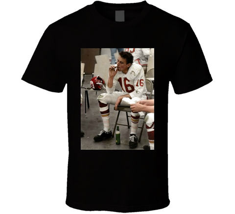 Len Dawson Smoking T Shirt