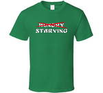 Starving Philadelphia Football Fan T Shirt