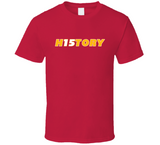 H15tory Patrick Mahomes History Kansas City Football Fan T Shirt