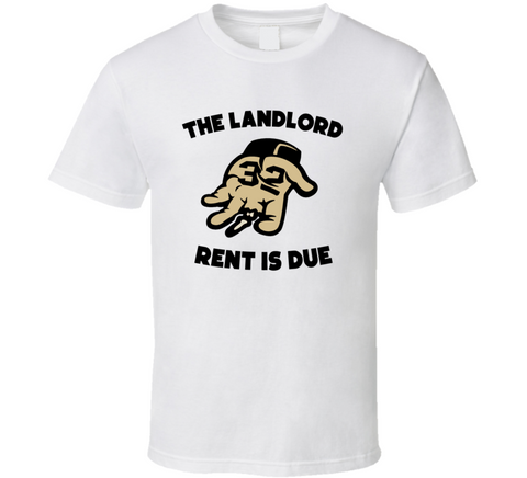 Tyrrann Mathieu The Landlord Rent Is Due New Orleans Football Fan T Shirt