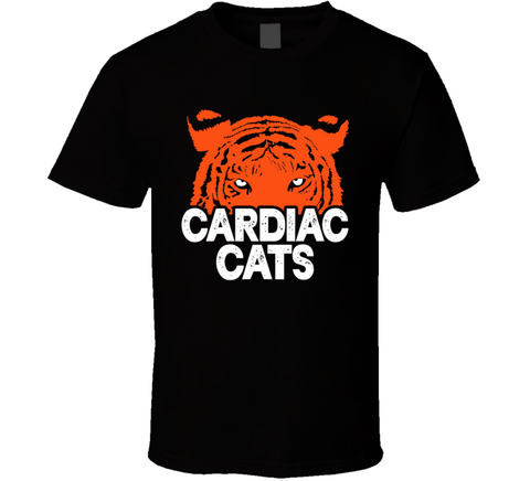 Cardiac Cats Cincinnati Football Fan T Shirt